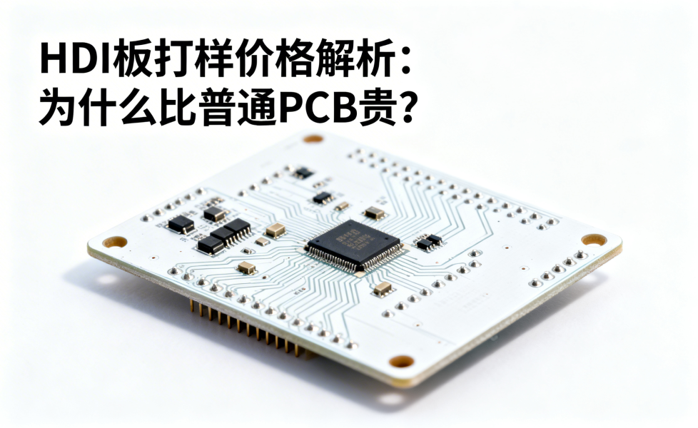HDI板打样价格解析：为什么比普通PCB贵？