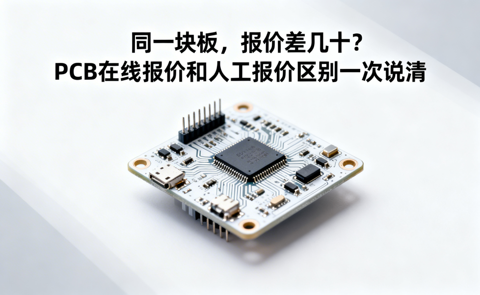 同一块板，报价差几十？PCB在线报价和人工报价区别一次说清