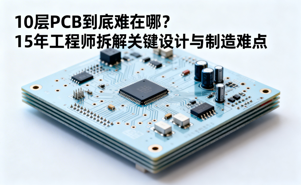 10层PCB到底难在哪？15年工程师拆解关键设计与制造难点