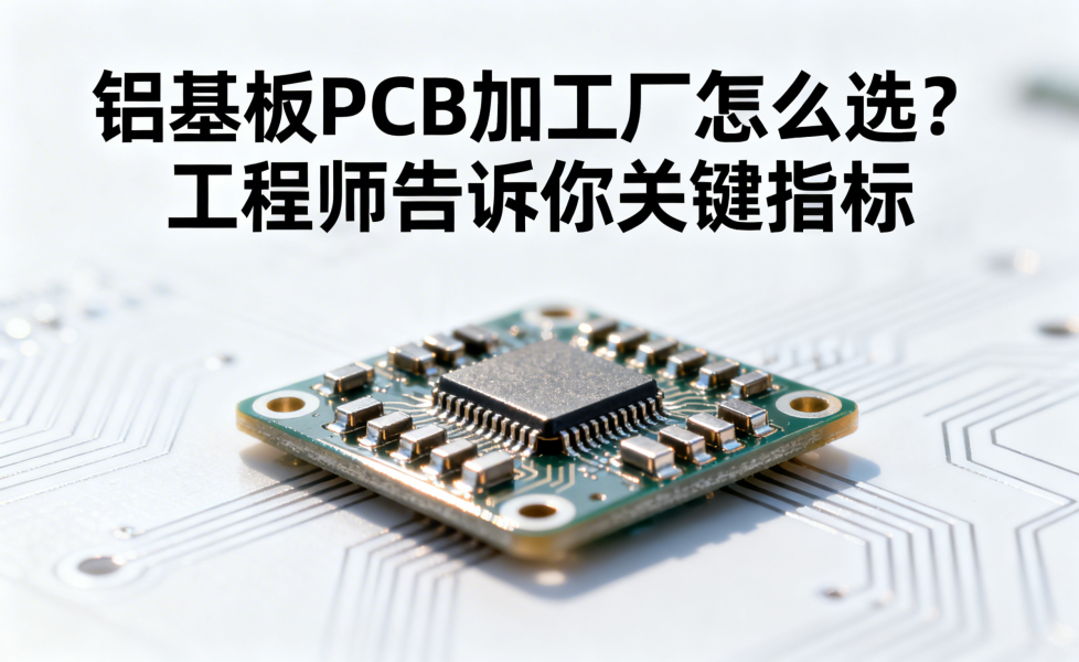 铝基板PCB加工厂怎么选？工程师告诉你关键指标
