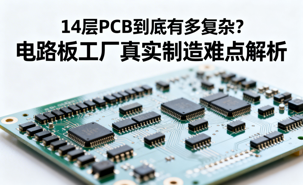 14层PCB到底有多复杂？电路板工厂真实制造难点解析
