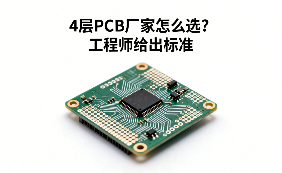 4层PCB厂家怎么选？工程师给出标准