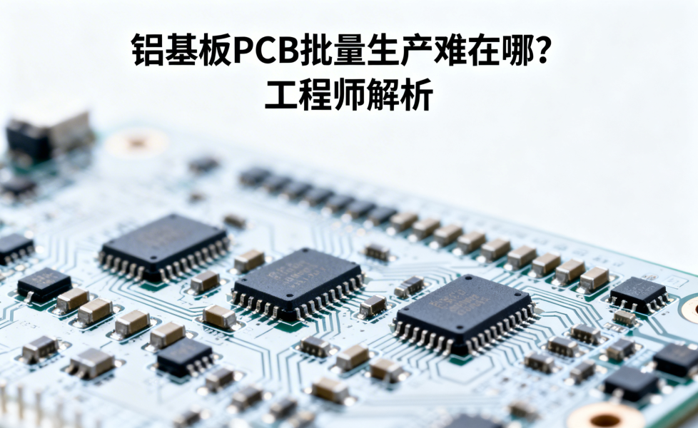 铝基板PCB批量生产难在哪？工程师解析