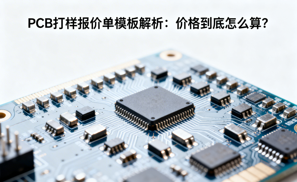 PCB打样报价单模板解析：价格到底怎么算？