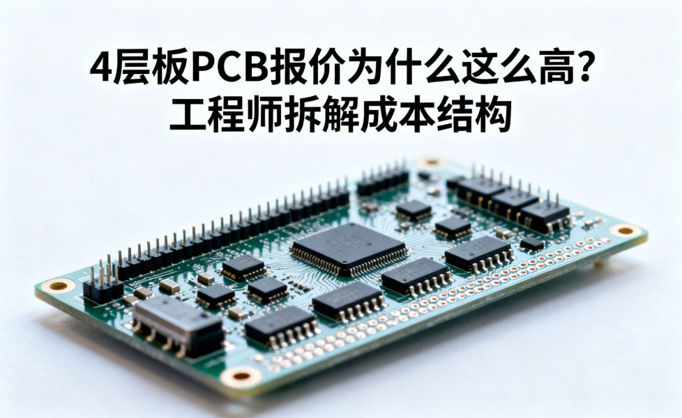 4层板PCB报价为什么这么高？工程师拆解成本结构