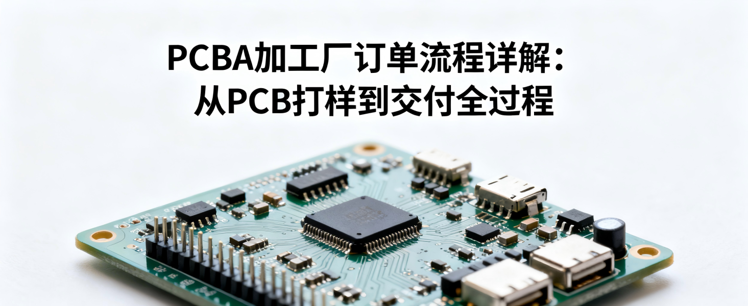 PCBA加工厂订单流程详解：从PCB打样到交付全过程