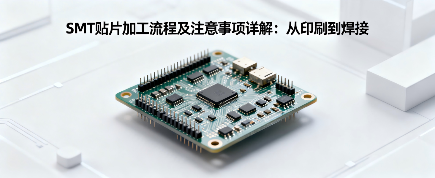 SMT贴片加工流程及注意事项详解：从印刷到焊接