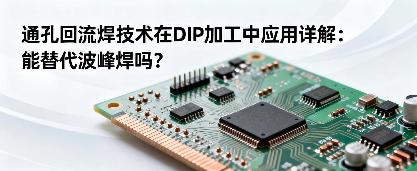 通孔回流焊技术在DIP加工中应用详解：能替代波峰焊吗？