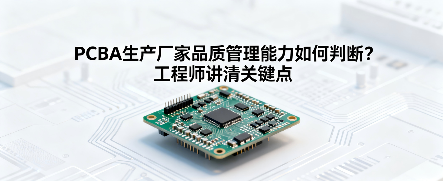 PCBA生产厂家品质管理能力如何判断？工程师讲清关键点