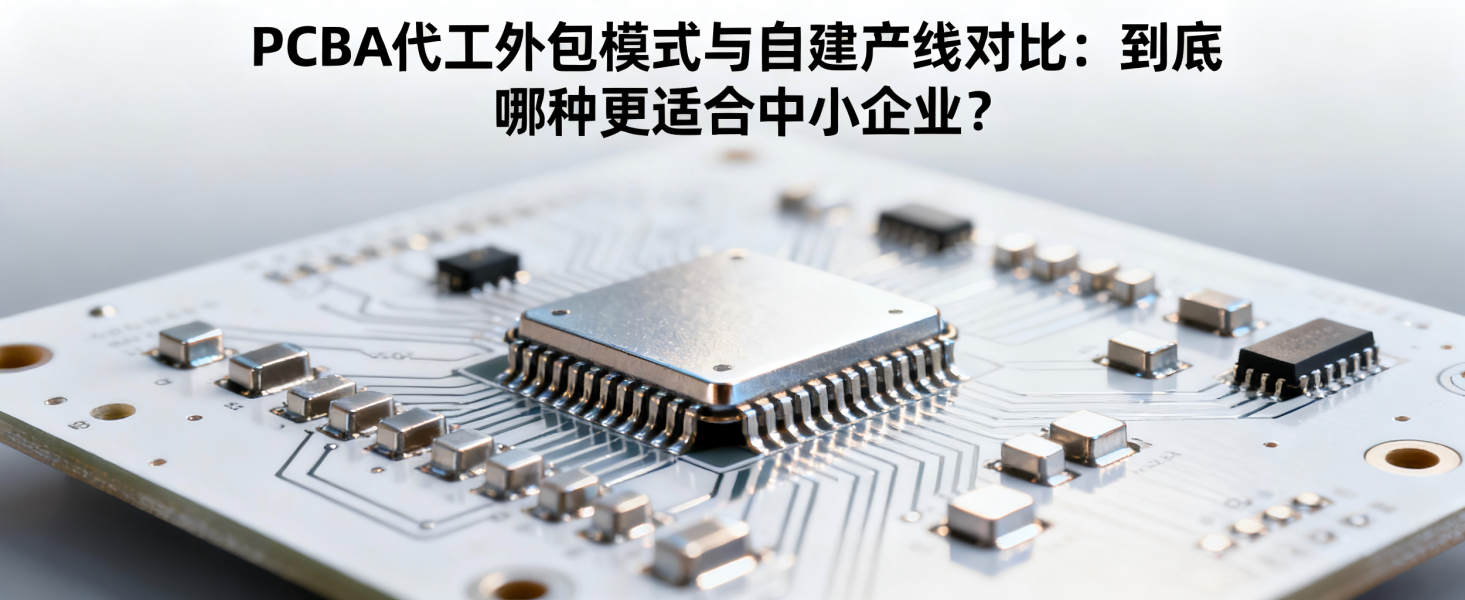 PCBA代工外包模式与自建产线对比：到底哪种更适合中小企业？