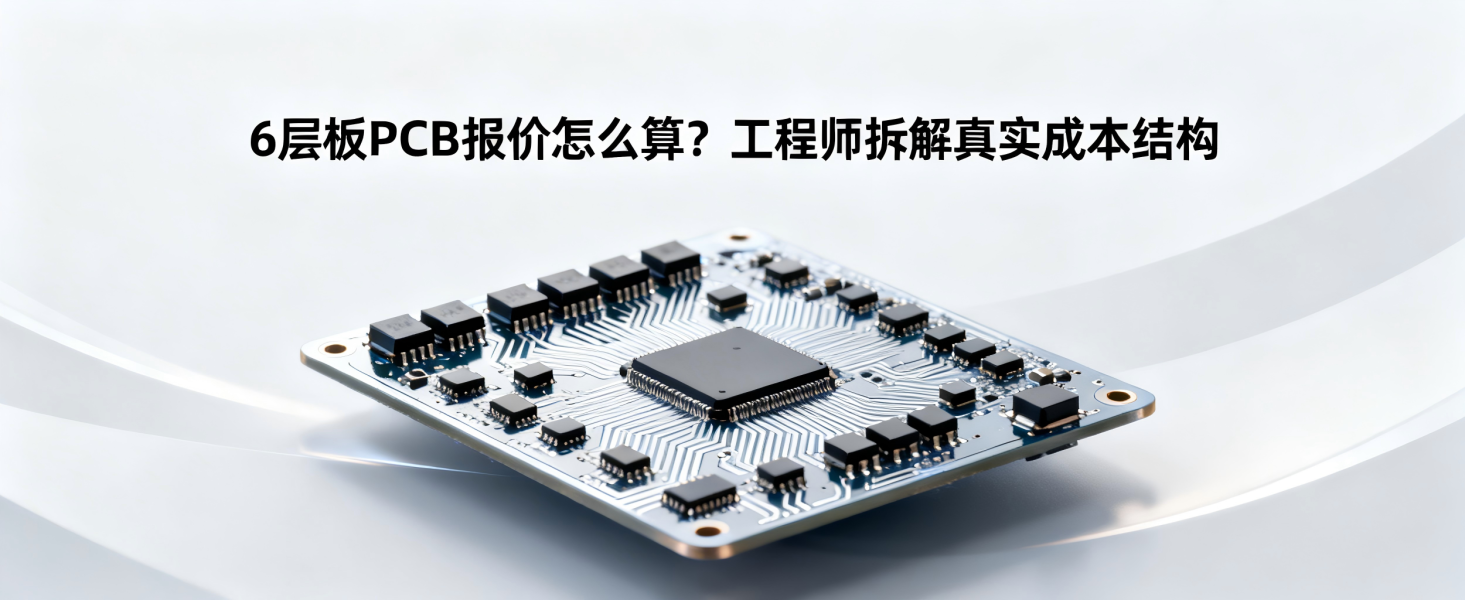 6层板PCB报价怎么算？工程师拆解真实成本结构