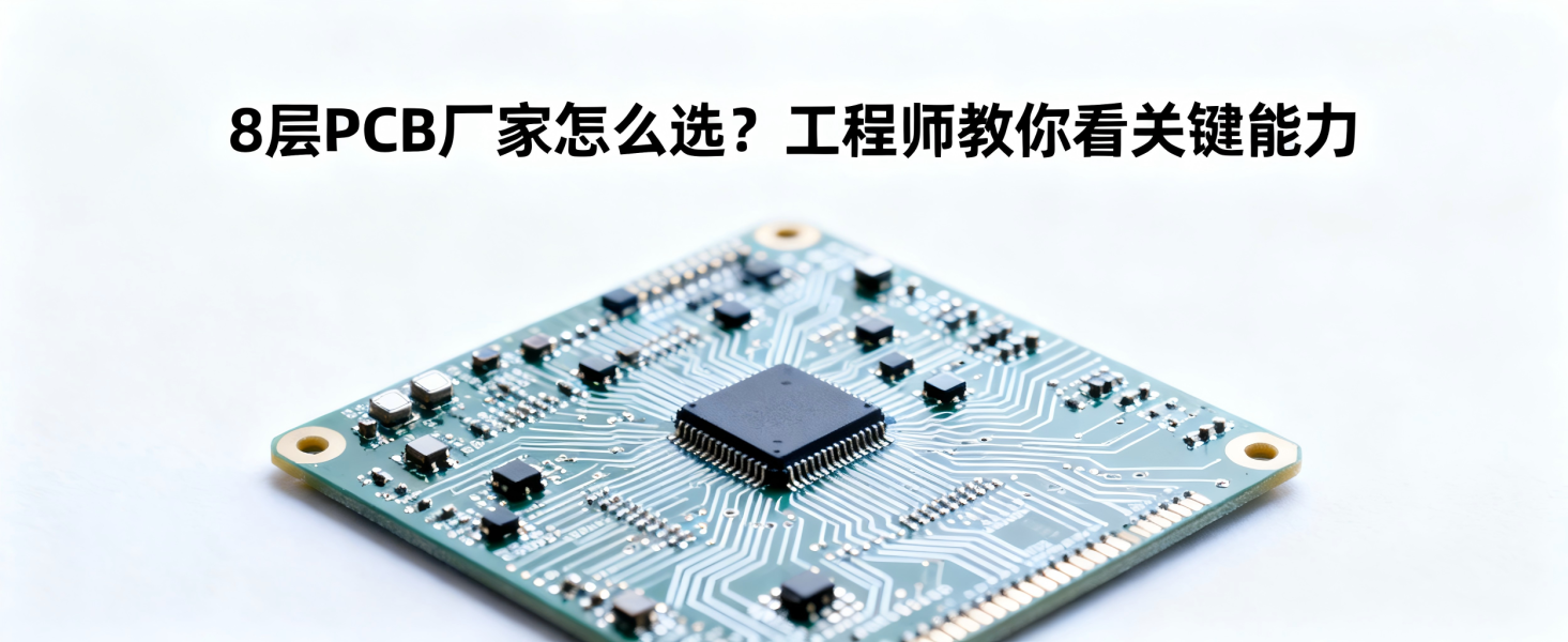 8层PCB厂家怎么选？工程师教你看关键能力