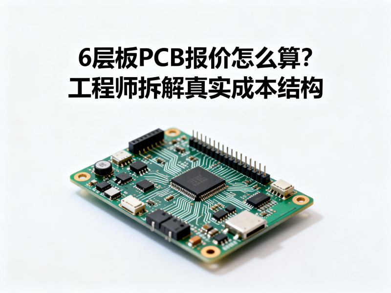 6层板PCB报价怎么算？工程师拆解真实成本结构