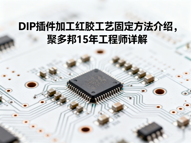 DIP插件加工红胶工艺固定方法介绍，聚多邦15年工程师详解