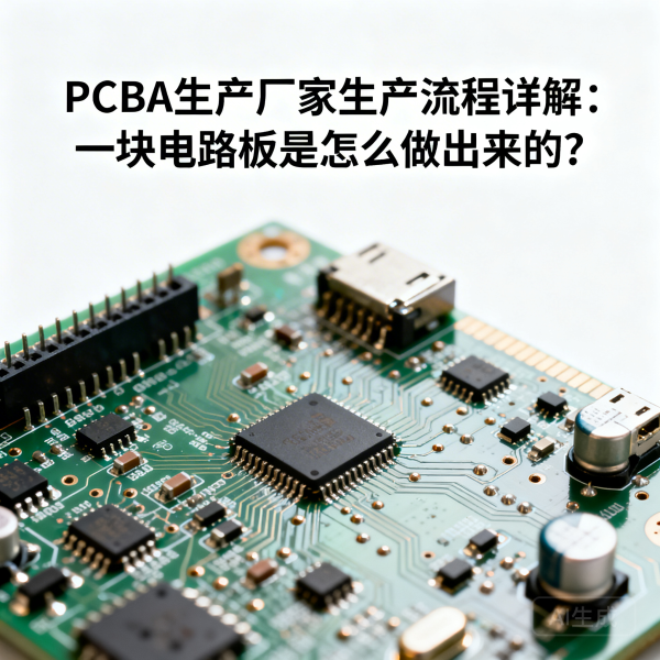 PCBA生产厂家生产流程详解：一块电路板是怎么做出来的？