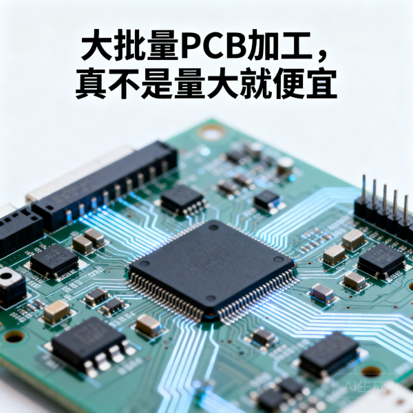 大批量PCB加工，真不是量大就便宜
