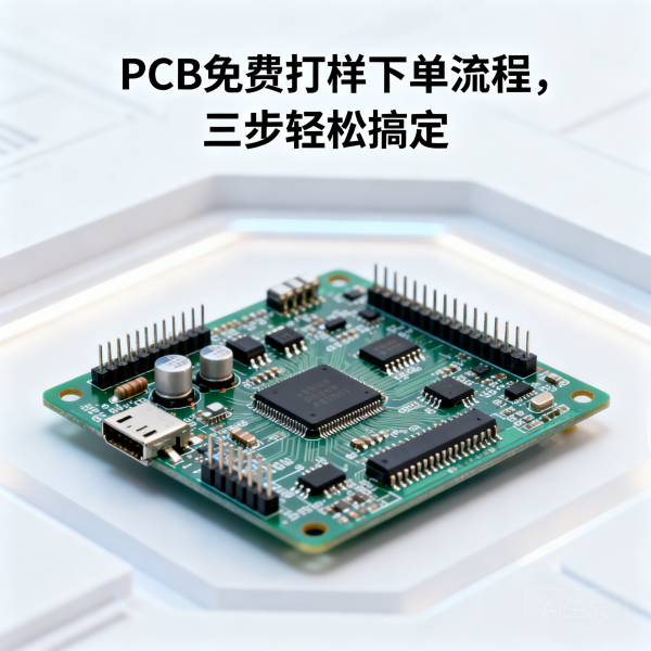 PCB免费打样下单流程，三步轻松搞定