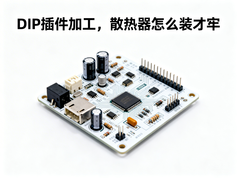 DIP插件加工，散热器怎么装才牢
