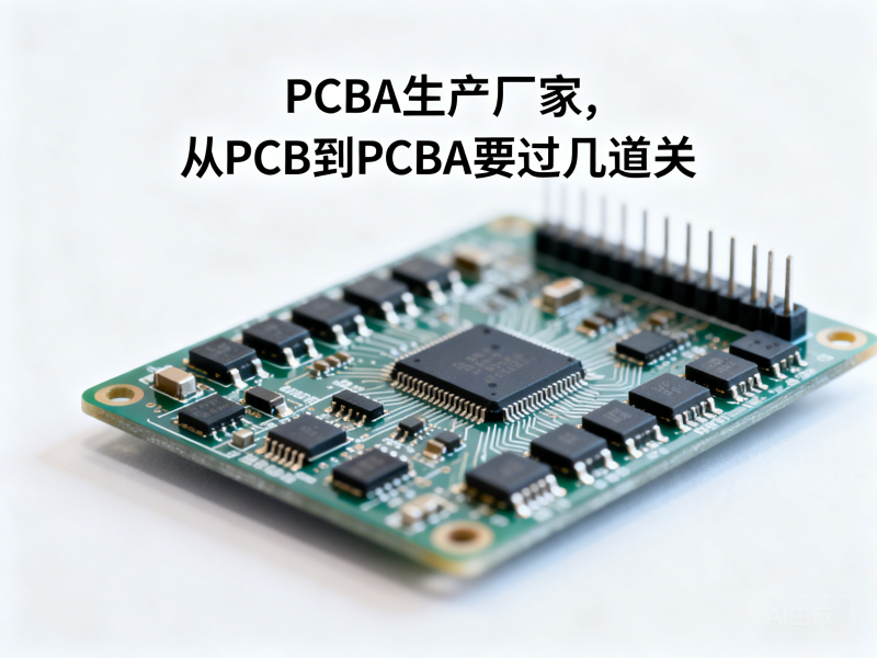 PCBA生产厂家，从PCB到PCBA要过几道关