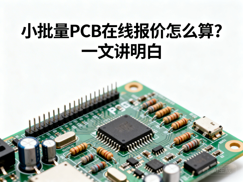 小批量PCB在线报价怎么算？一文讲明白