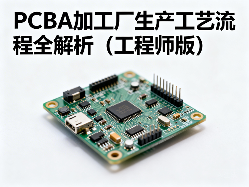 PCBA加工厂生产工艺流程全解析（工程师版）