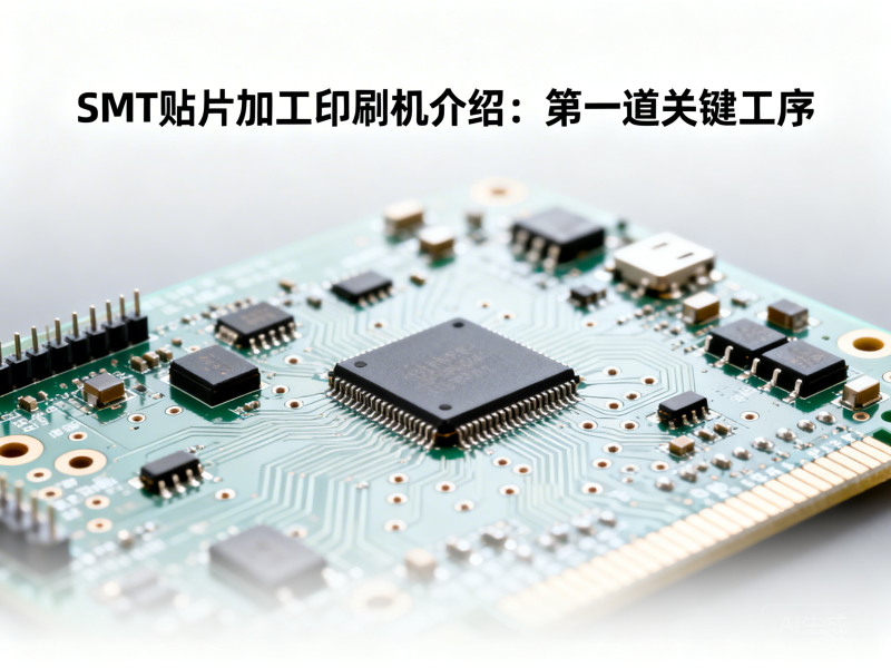 SMT贴片加工印刷机介绍：第一道关键工序