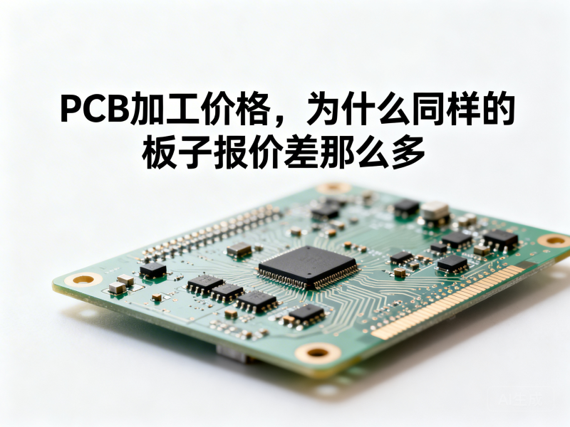 PCB加工价格，为什么同样的板子报价差那么多