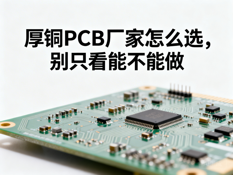 厚铜PCB厂家怎么选，别只看能不能做