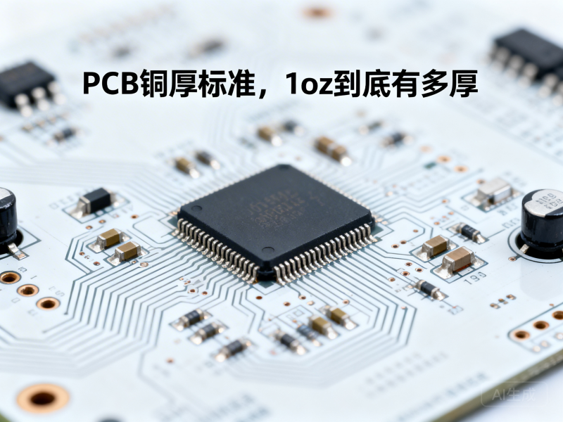 PCB铜厚标准，1oz到底有多厚