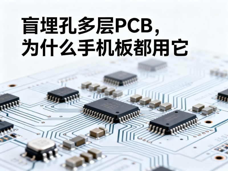 盲埋孔多层PCB，为什么手机板都用它