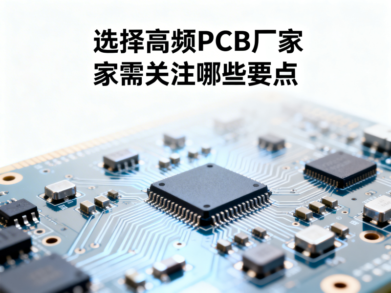 选择高频PCB厂家需关注哪些要点