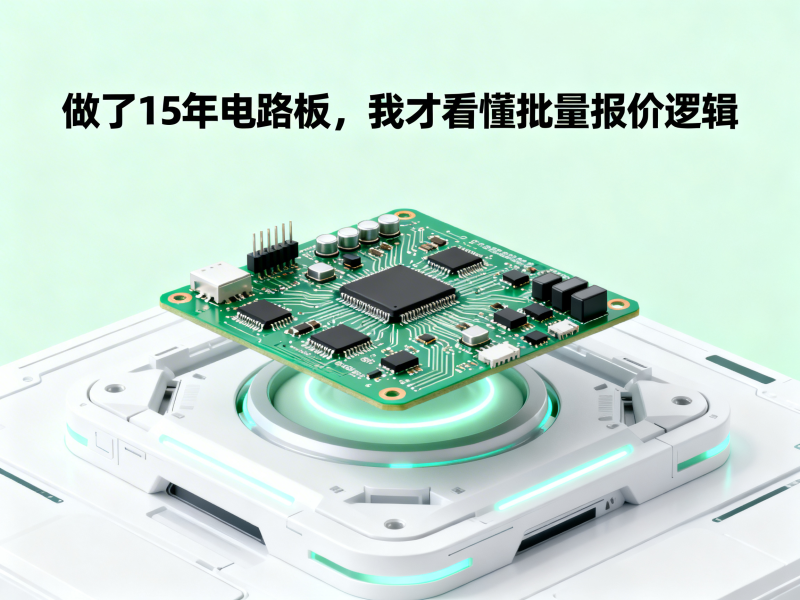 做了15年电路板，我才看懂批量报价逻辑
