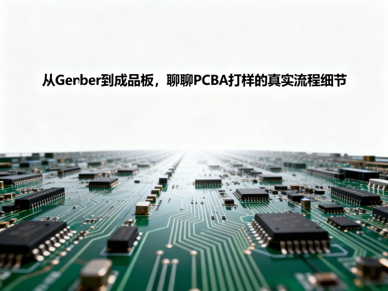 从Gerber到成品板，聊聊PCBA打样的真实流程细节