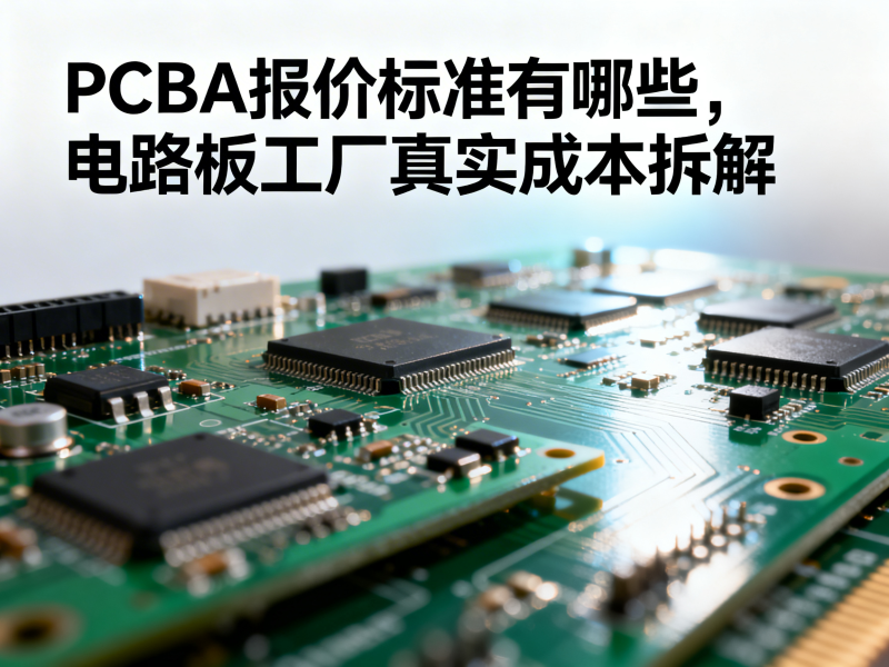 PCBA报价标准有哪些，电路板工厂真实成本拆解
