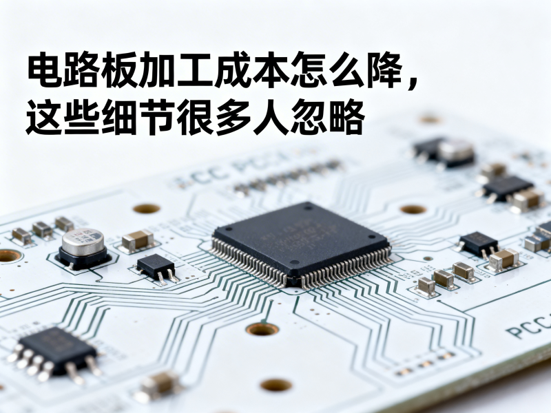 电路板加工成本怎么降，这些细节很多人忽略