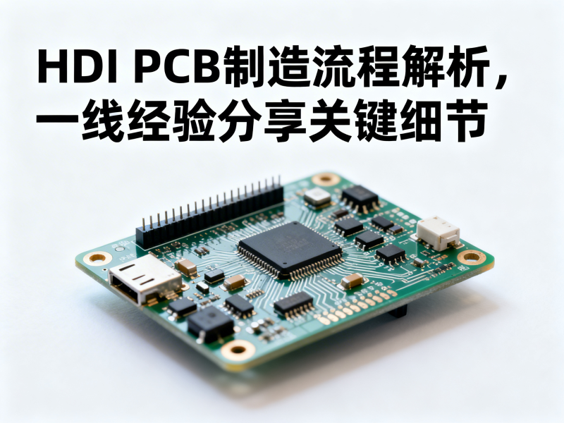 HDI PCB制造流程解析，一线经验分享关键细节