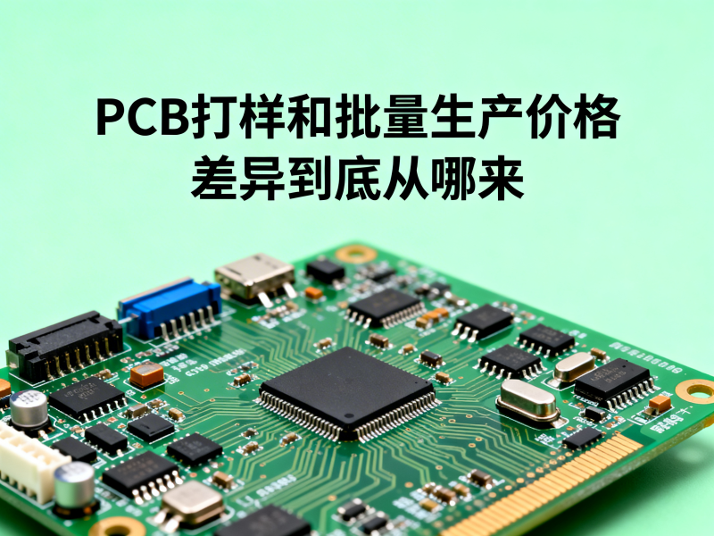 PCB打样和批量生产价格差异到底从哪来