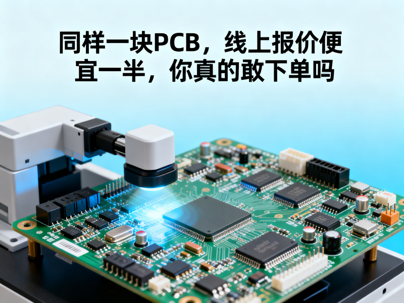 同样一块PCB，线上报价便宜一半，你真的敢下单吗