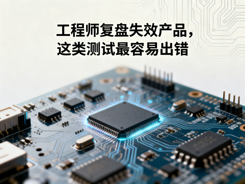 工程师复盘失效产品，这类测试最容易出错