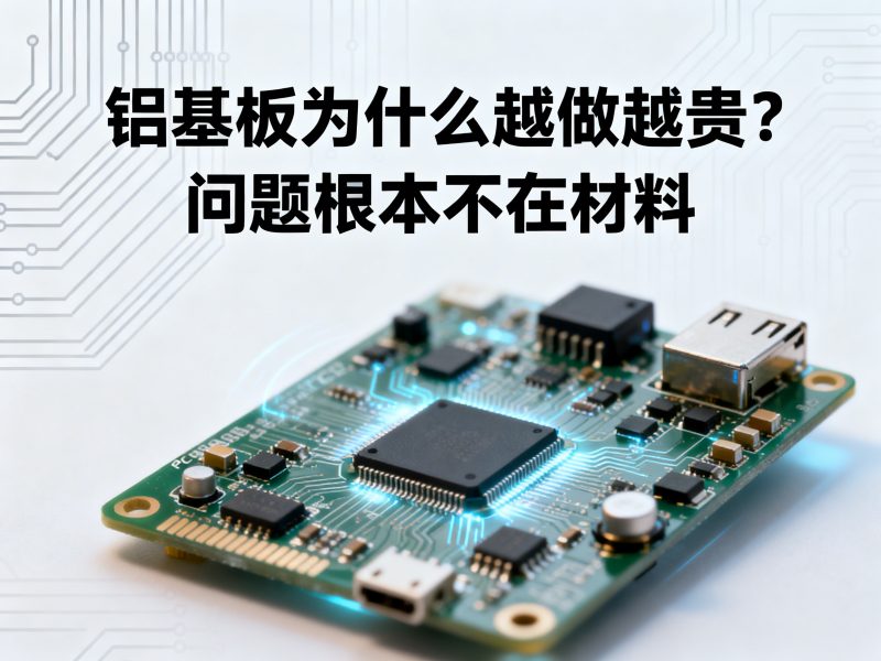 铝基板为什么越做越贵？问题根本不在材料