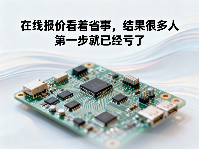 在线报价看着省事，结果很多人第一步就已经亏了