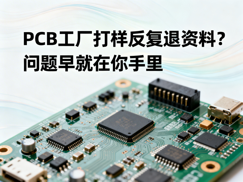 PCB工厂打样反复退资料？问题早就在你手里