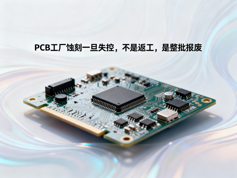 PCB工厂蚀刻一旦失控，不是返工，是整批报废
