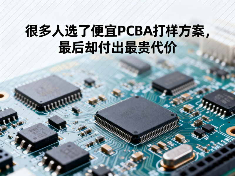 很多人选了便宜PCBA打样方案，最后却付出最贵代价
