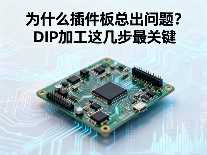 为什么插件板总出问题？DIP加工这几步最关键