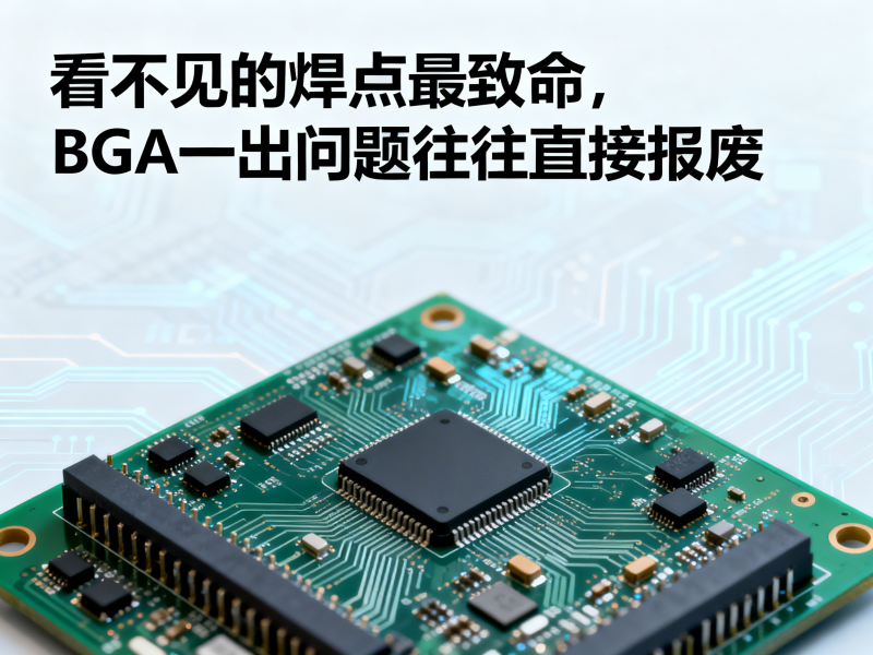 看不见的焊点最致命，BGA一出问题往往直接报废