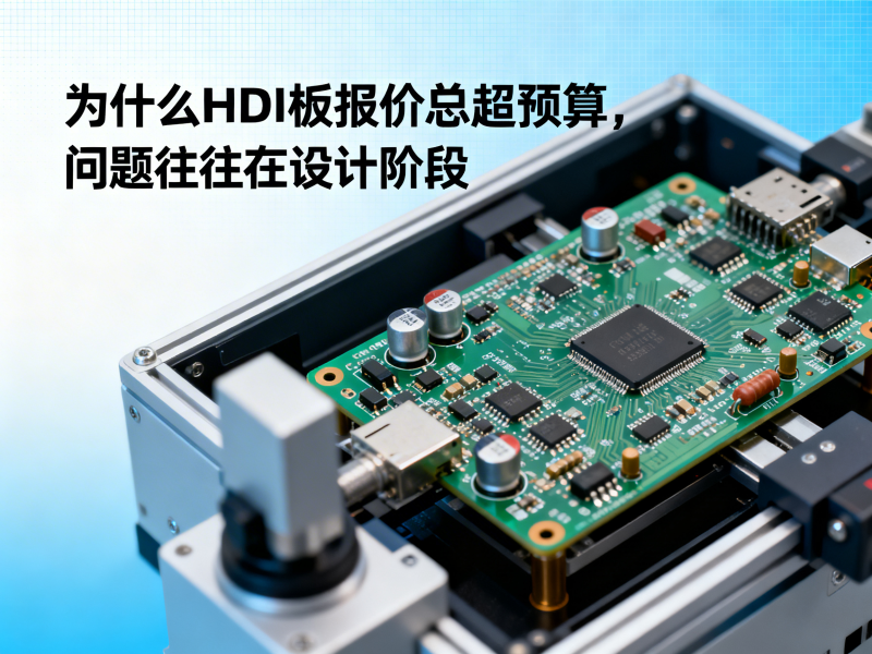为什么HDI板报价总超预算，问题往往在设计阶段