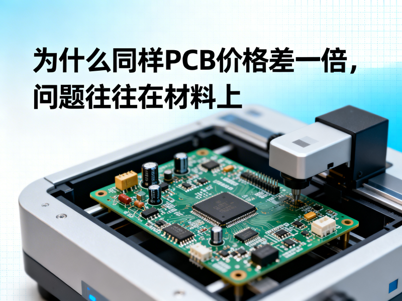 为什么同样PCB价格差一倍，问题往往在材料上