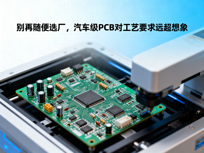 别再随便选厂，汽车级PCB对工艺要求远超想象