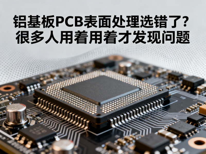 铝基板PCB表面处理选错了？很多人用着用着才发现问题